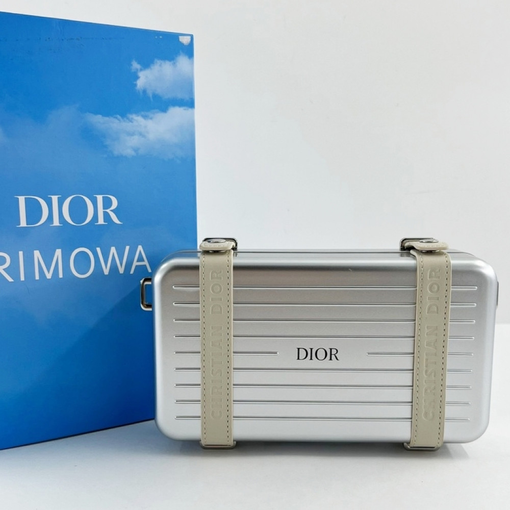 Сумка Christian Dior Rimowa "Silver"