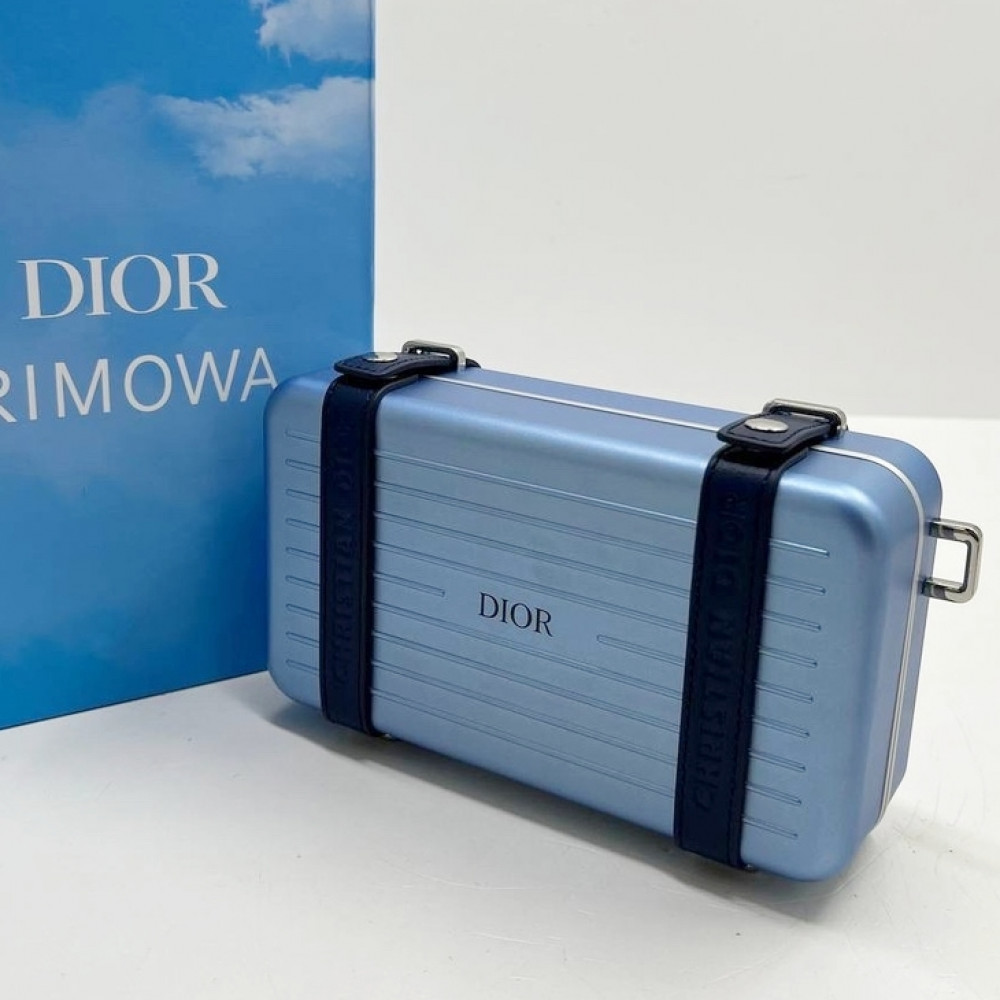 Сумка Christian Dior Rimowa "Blue"