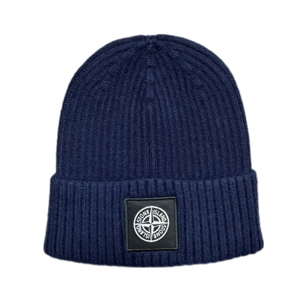 Шапка Stone Island “Dark Blue”