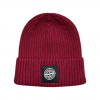 Шапка Stone Island “Burgundy”