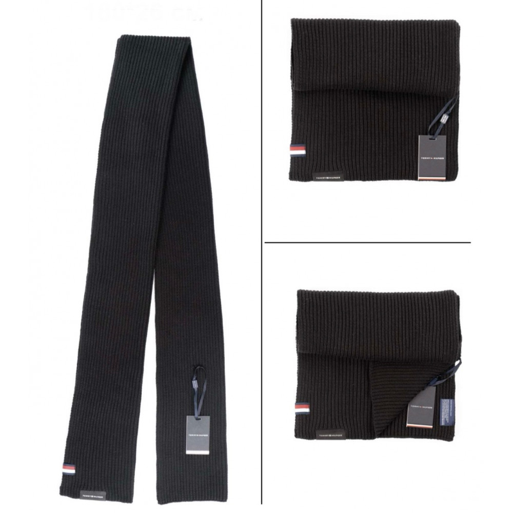 Шарф Tommy Hilfiger "Black"