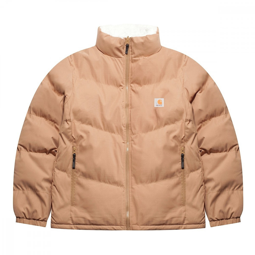 Куртка двухсторонняя Carhartt "Begie" шерпа