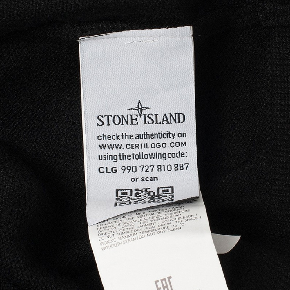 Свитер водолазка Stone Island "Black"