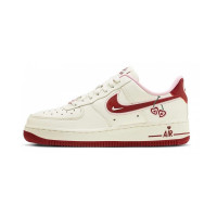 Nike Air Force 1 Low Valentines Day "Begie/Red"