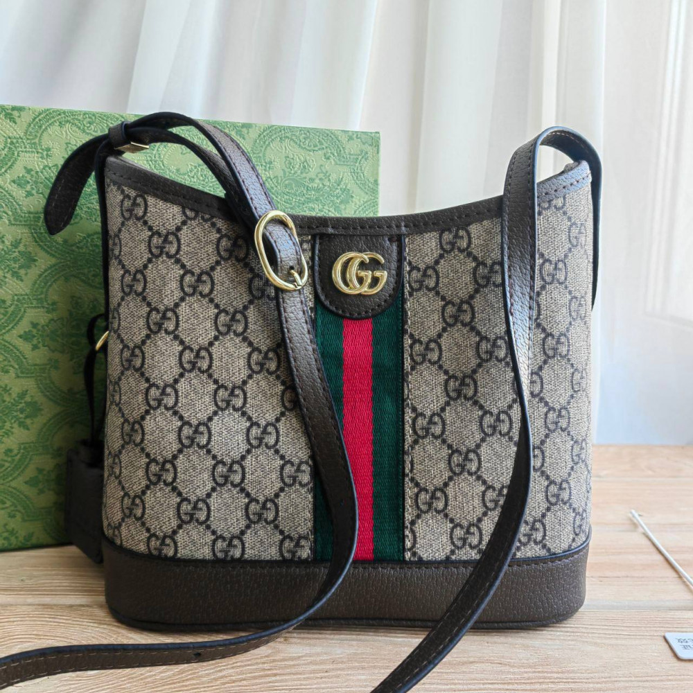 Сумка Gucci Ophidia GG Small Shoulder Bag "Brown"