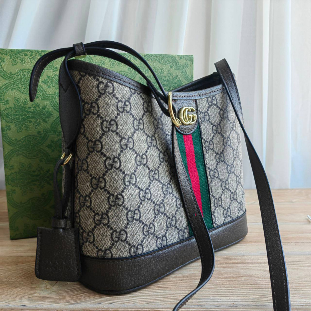 Сумка Gucci Ophidia GG Small Shoulder Bag "Brown"