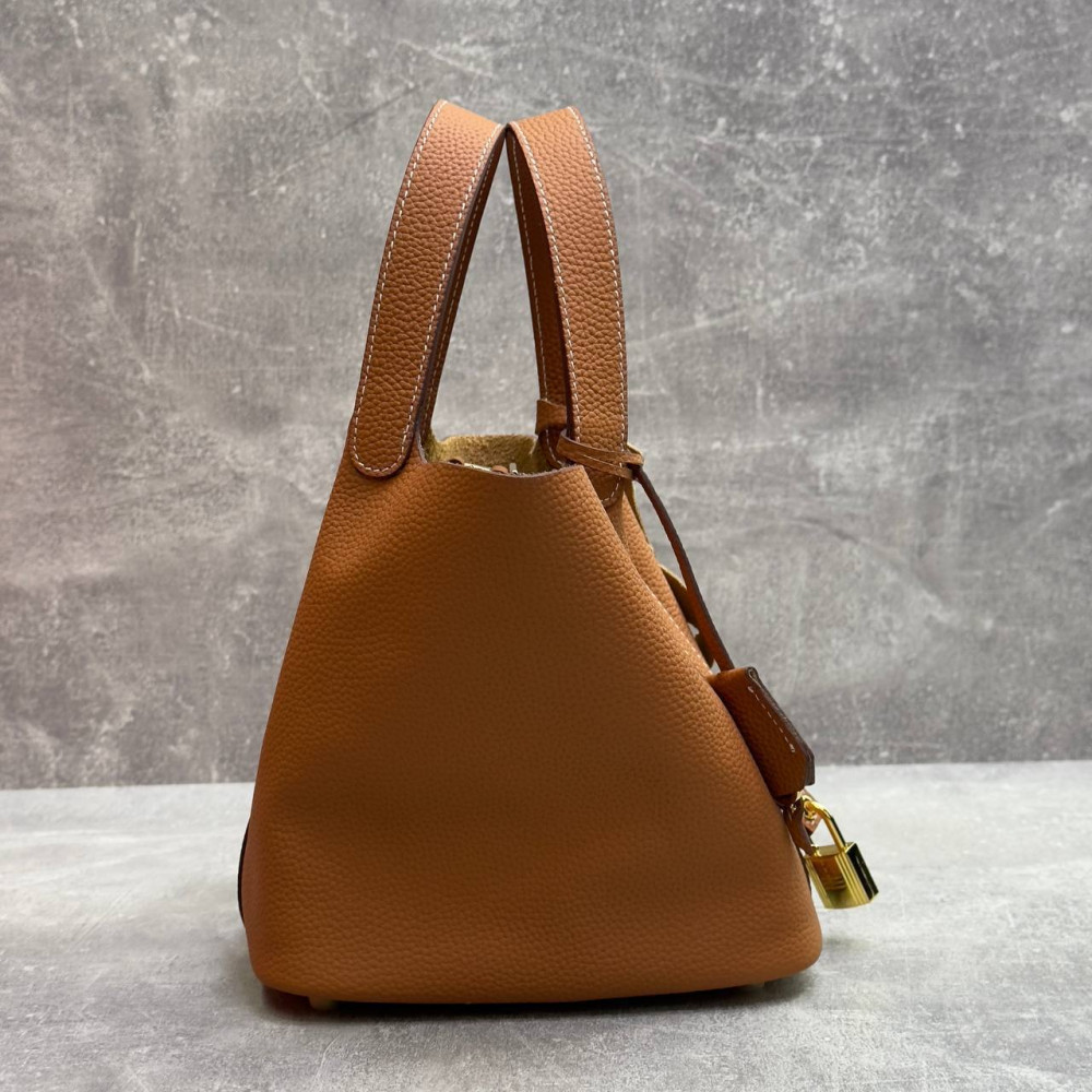 Сумка Hermes Picotin Lock 22 "Brown"