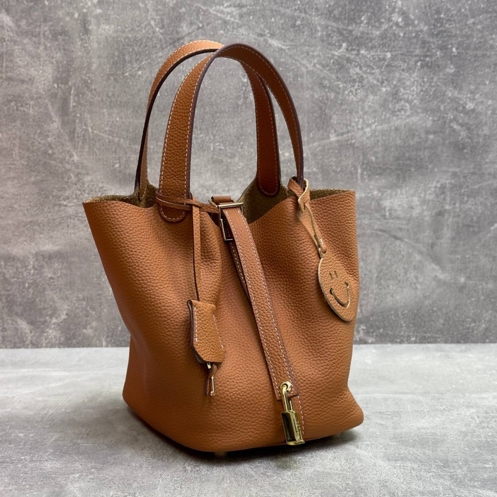 Сумка Hermes Picotin Lock 22 "Brown"
