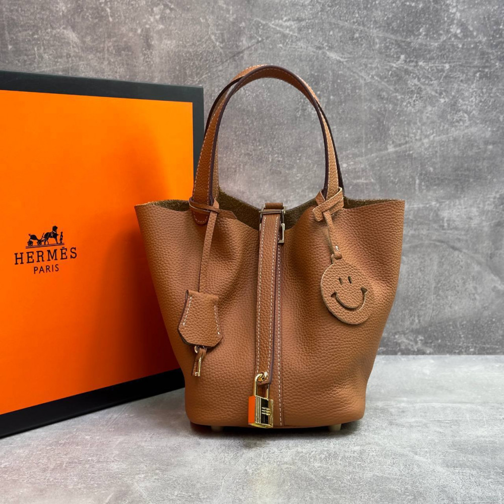 Сумка Hermes Picotin Lock 22 "Brown"