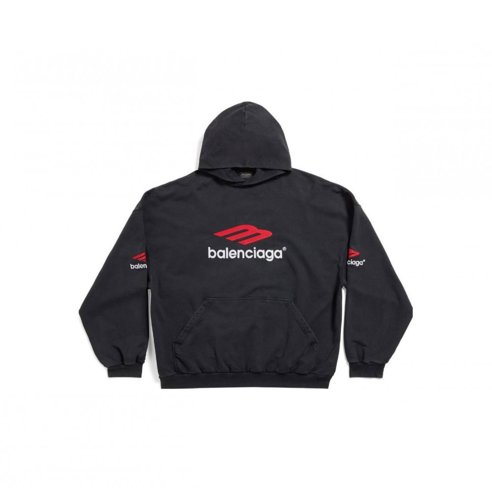 Худи Balenciaga "Black"