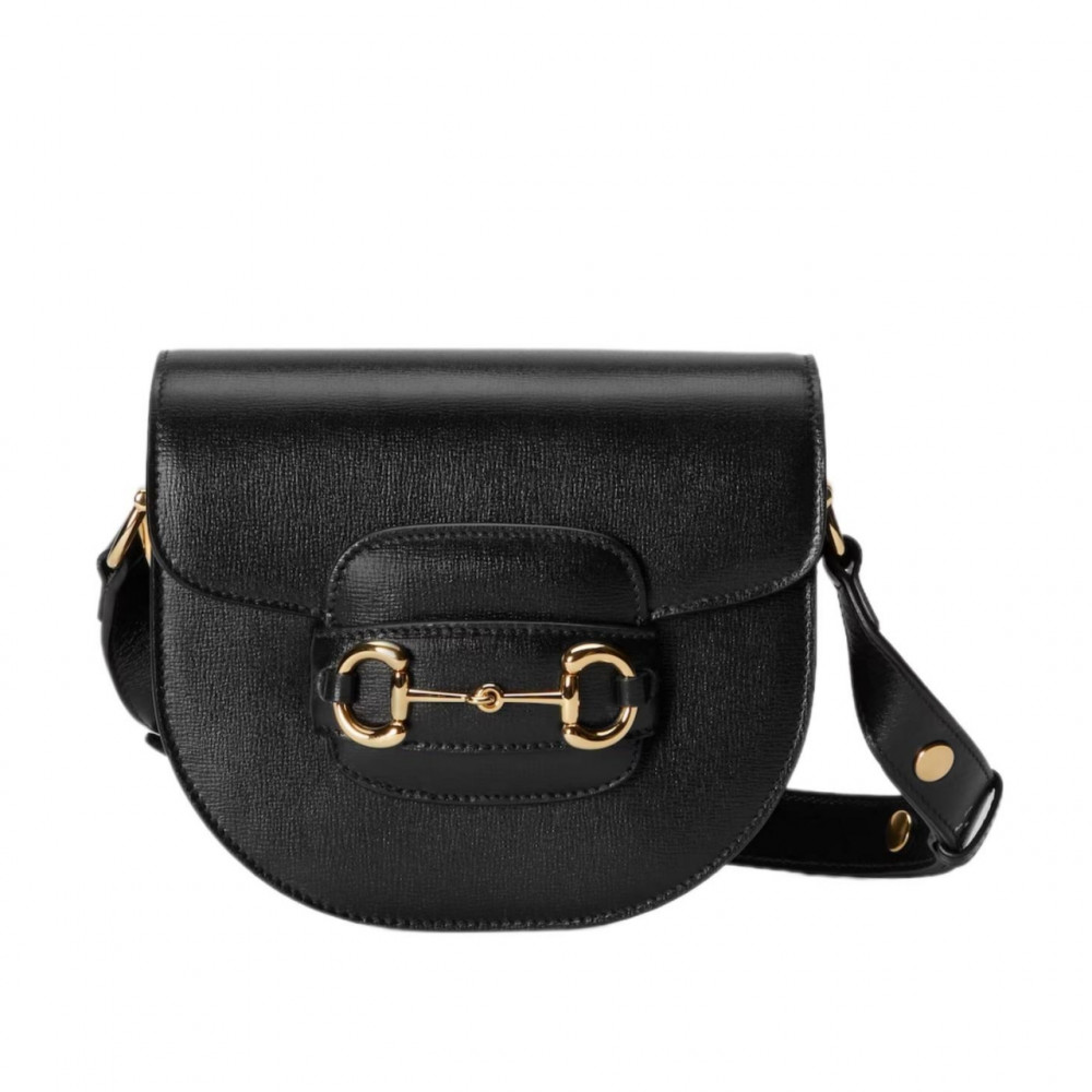 Сумка Gucci Horsebit 1955 Mini Top "Black"