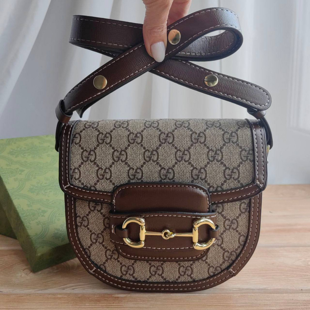 Сумка Gucci Horsebit 1955 Mini Top "Brand logo"