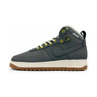 Nike Lunar Force 1 Duckboot Winter Water Shield Autumn "Grey" с мехом❄