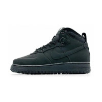 Nike Lunar Force 1 Duckboot Winter Water Shield Autumn "Black" с мехом❄