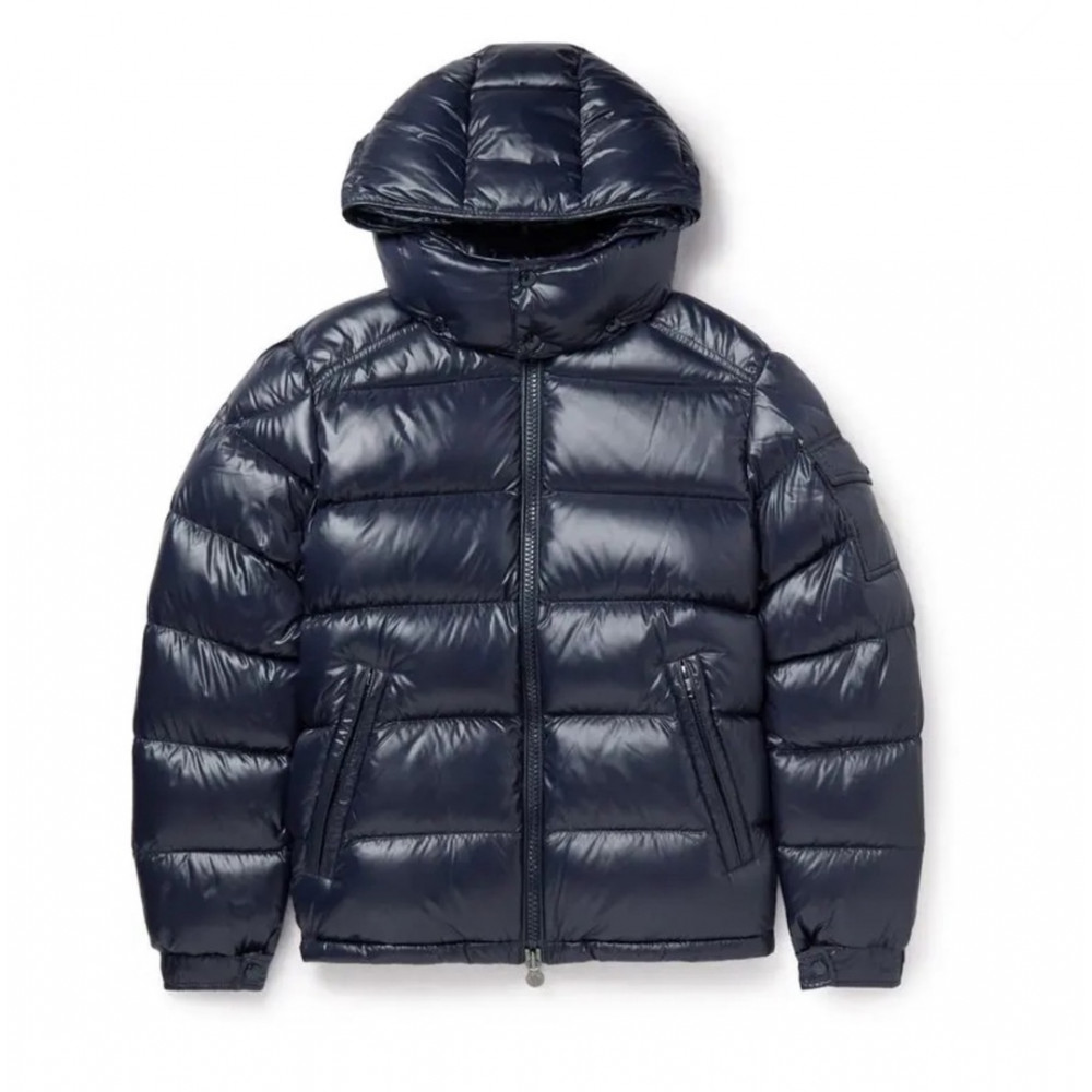 Пуховик Moncler "Dark Blue" Premium