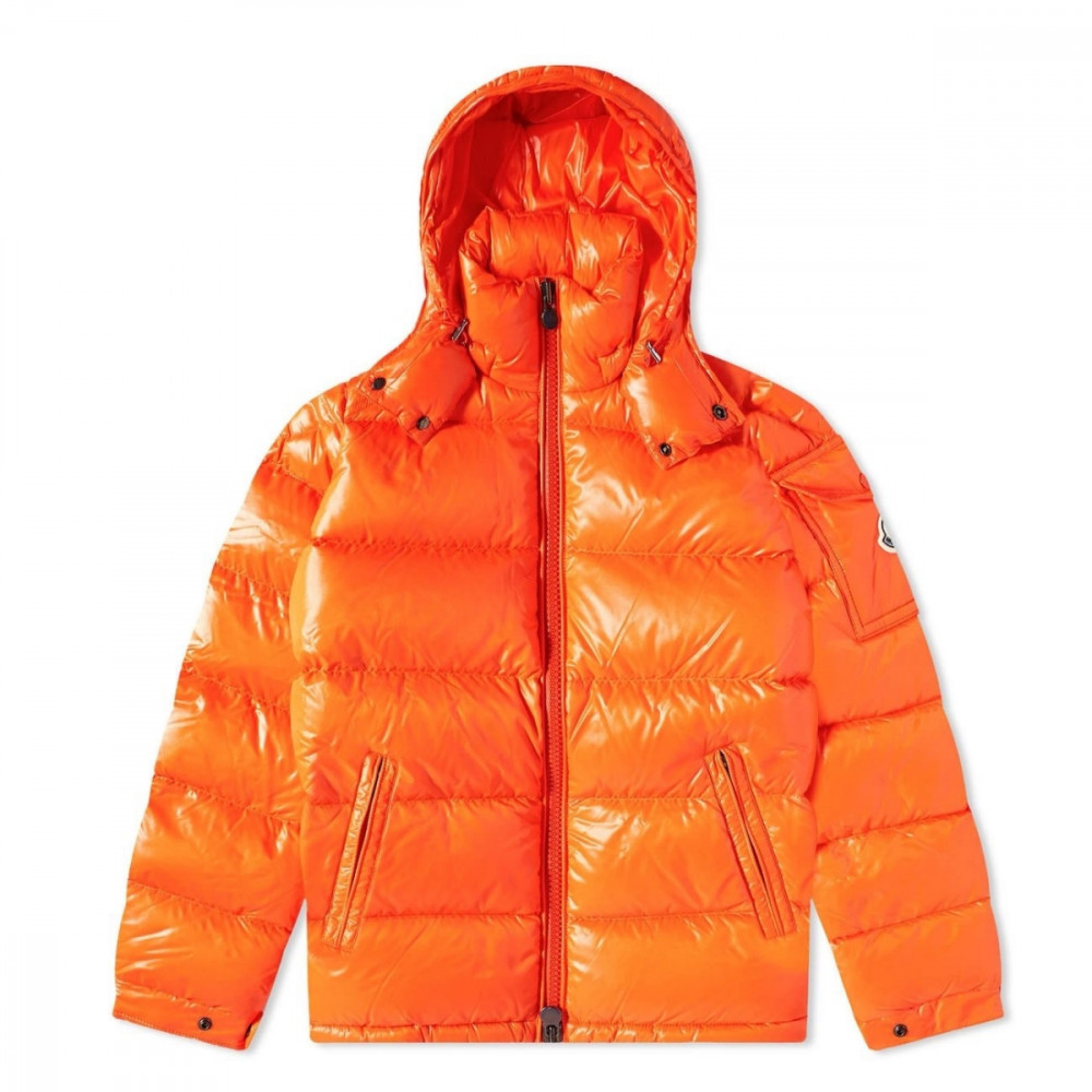 Пуховик Moncler "Orange" Premium
