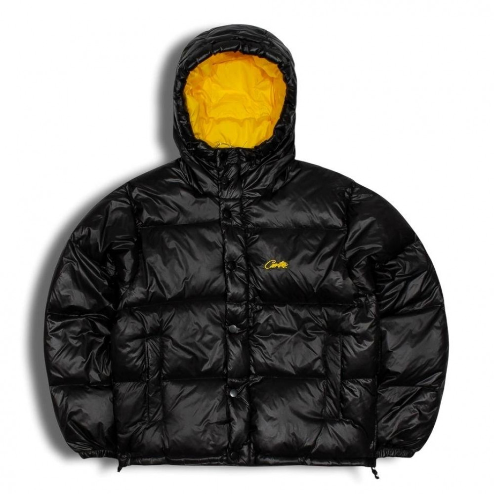 Пуховик Corteiz Bolo v2 "Black" Premium