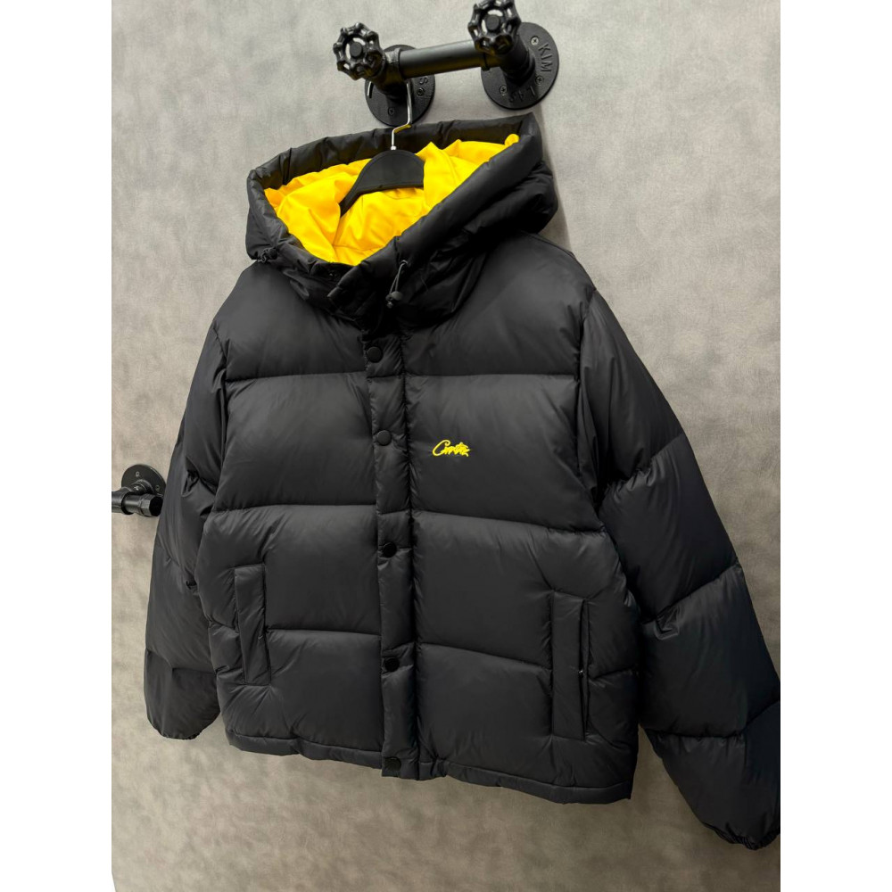 Пуховик Corteiz Bolo v2 "Black" Premium