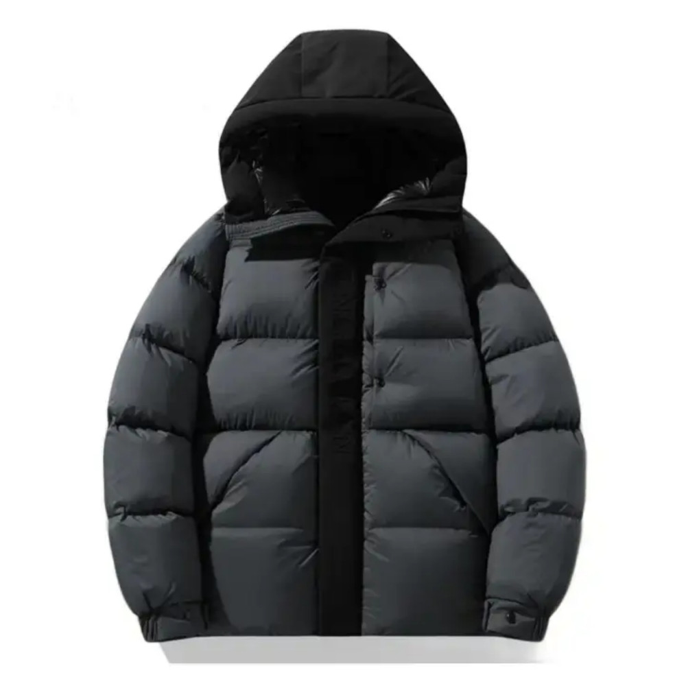 Пуховик Moncler "Grey/Black"
