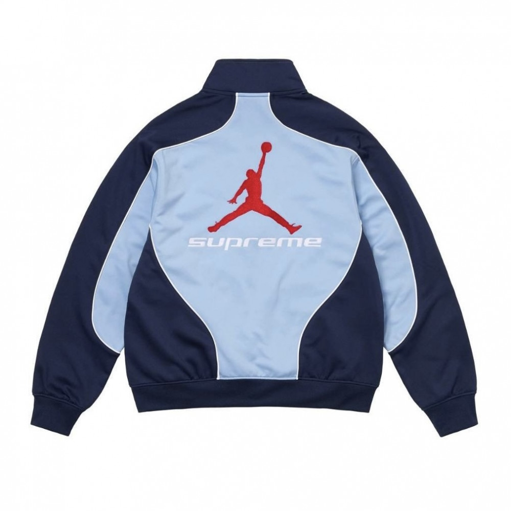 Олимпийка Jordan x Supreme "Blue"