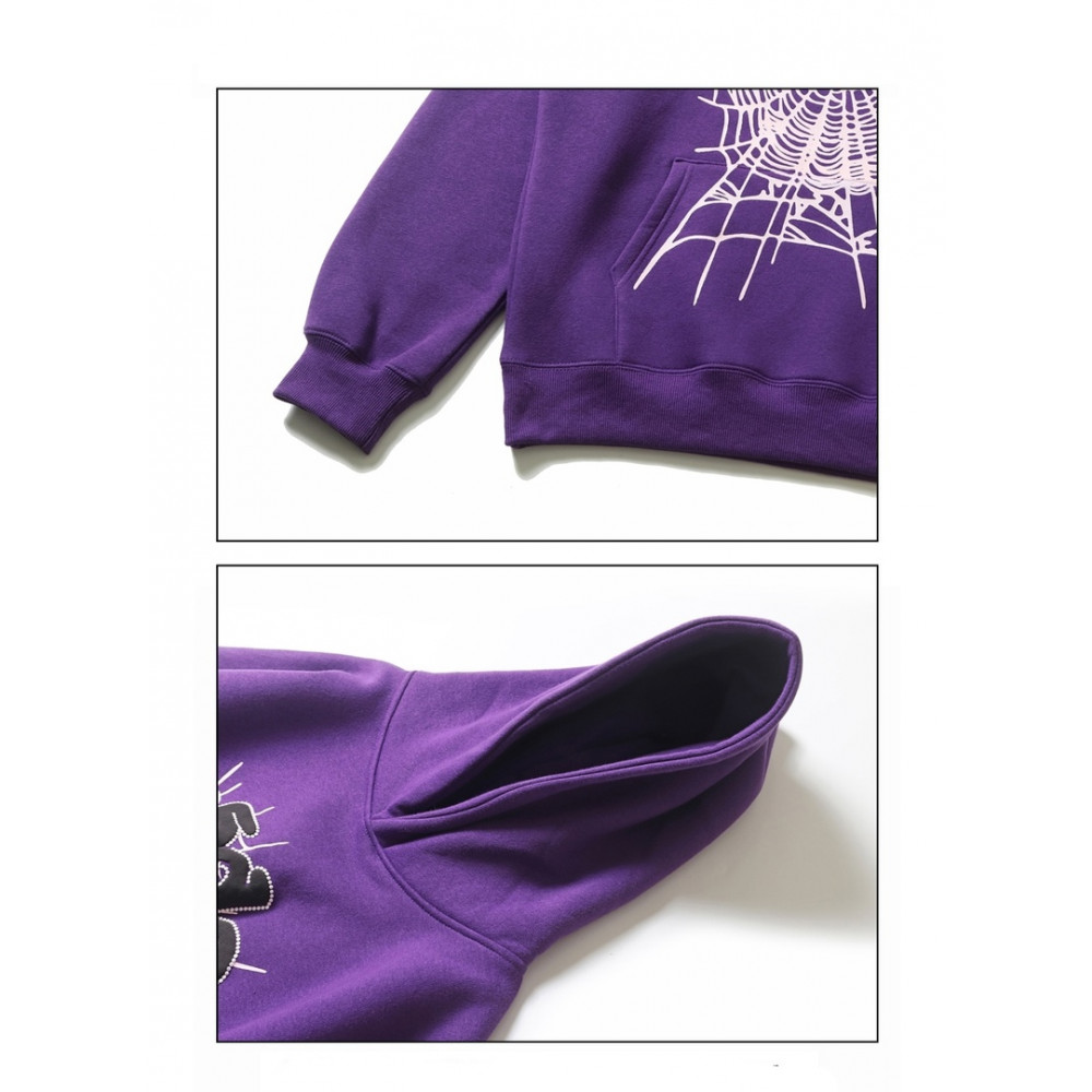 Худи Sp5der "Purple"