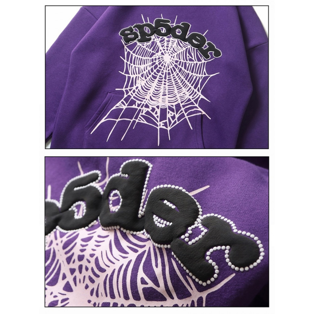 Худи Sp5der "Purple"