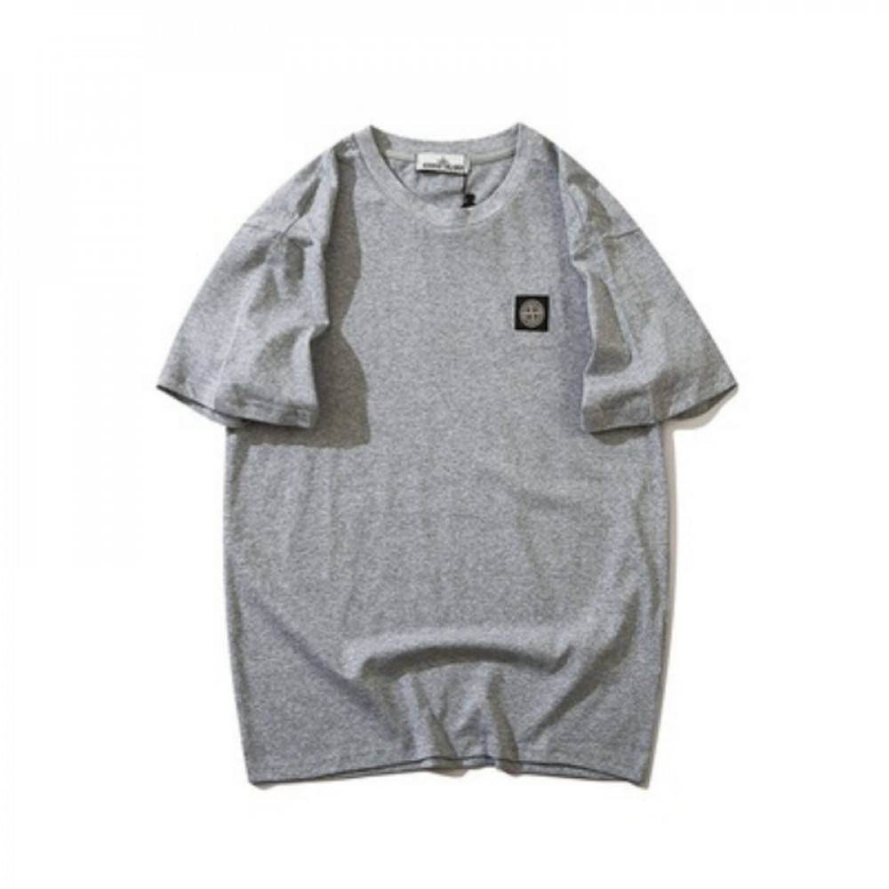 Футболка Stone Island "Grey Milange"