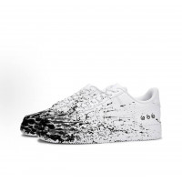 Nike Air Force 1 Low "White/Fire Black"