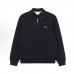 Кофта полузамок Lacoste "Black"