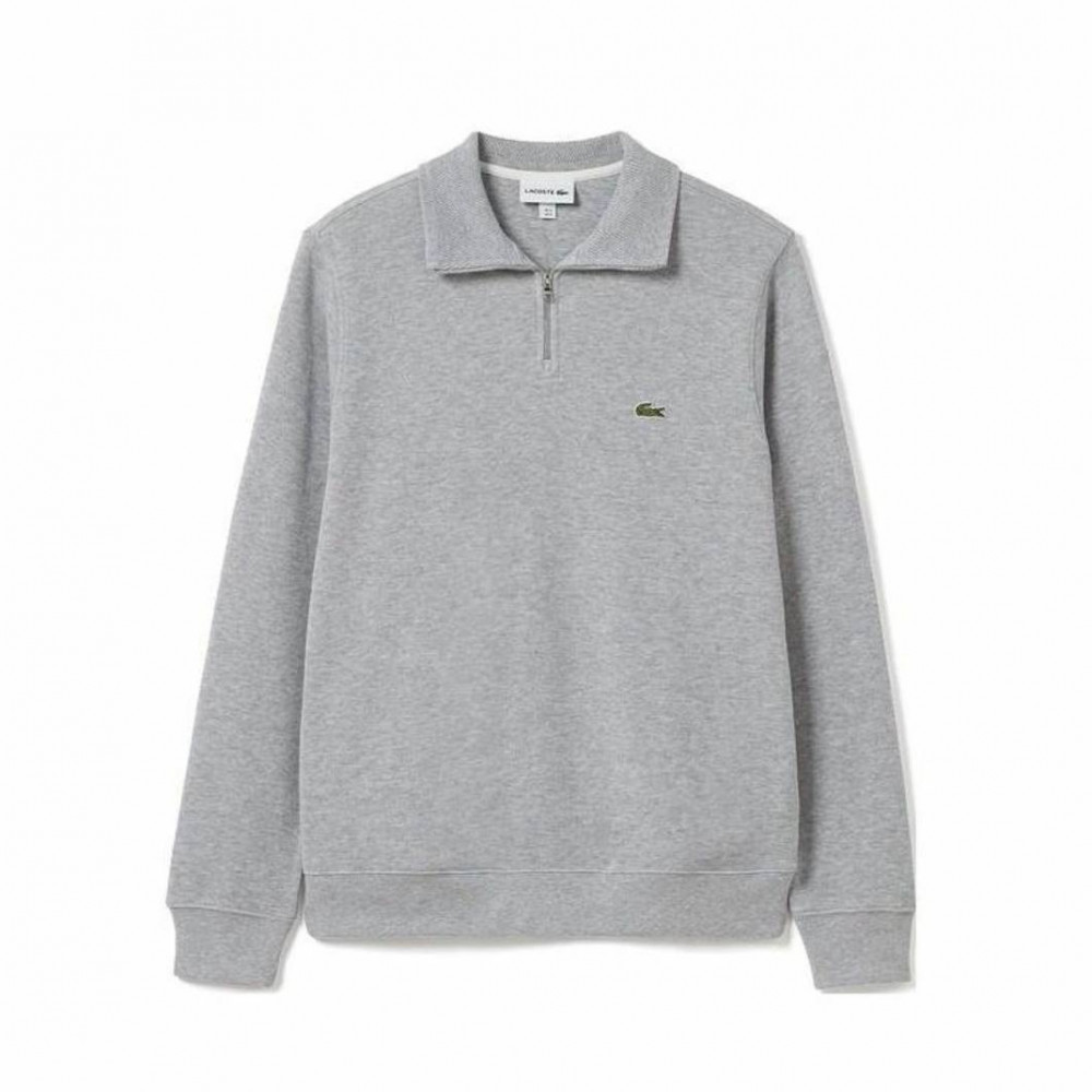 Кофта полузамок Lacoste "Grey"