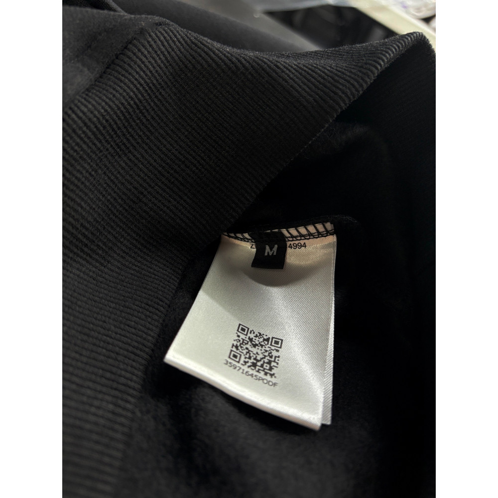 Кофта полузамок Moncler "Black"