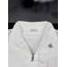 Кофта полузамок Moncler "White"