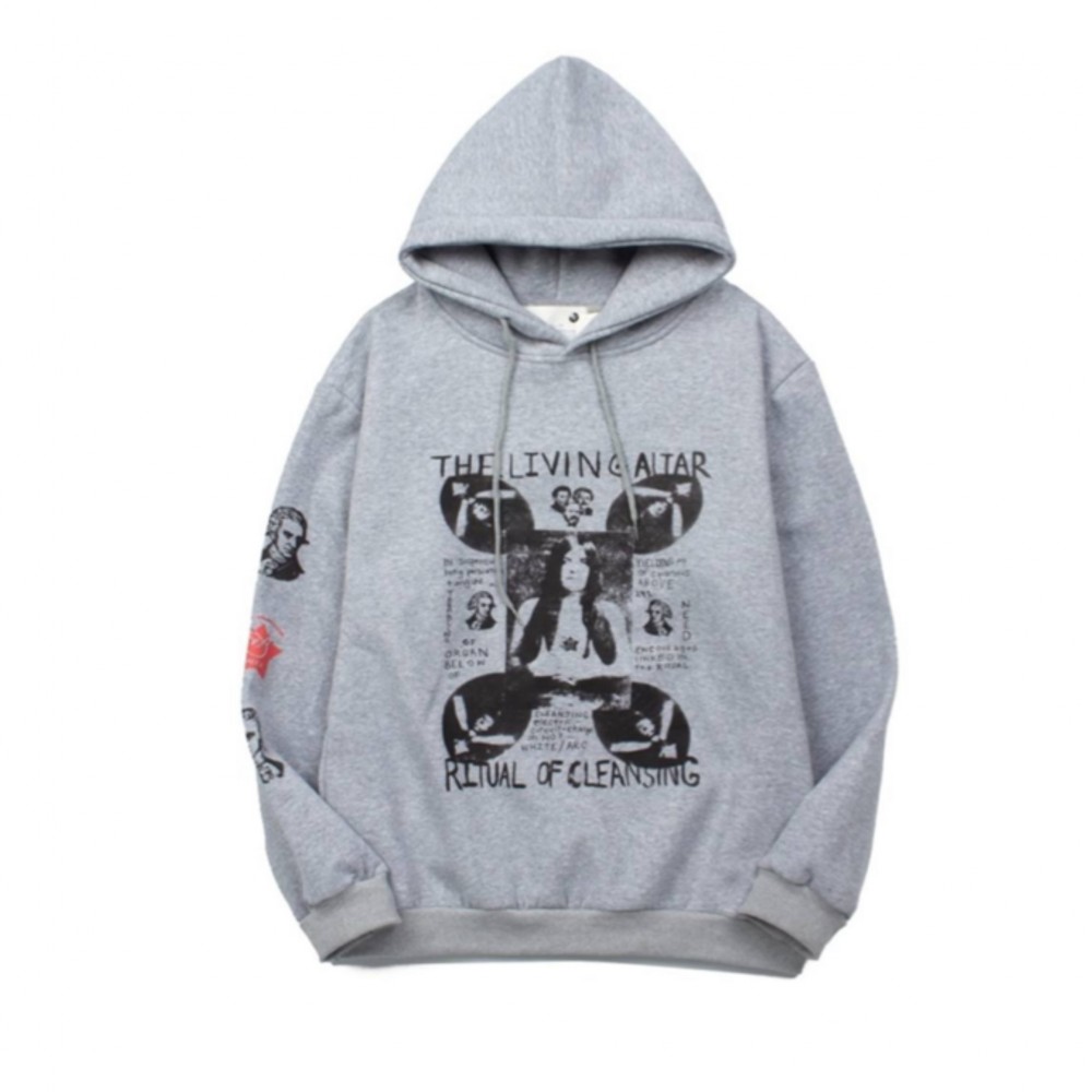 Худи Enfants Riches Deprimes "Grey"