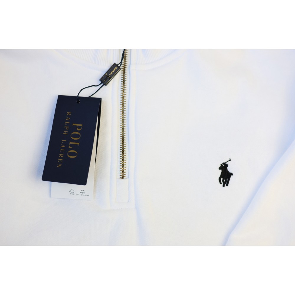 Кофта полузамок PRL "White"