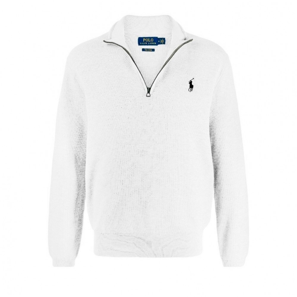 Кофта полузамок PRL "White"