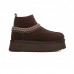Угги Ugg Tazz Knit Platform "Chocolate" Угги Ugg Tazz Knit Platform "Chocolate"