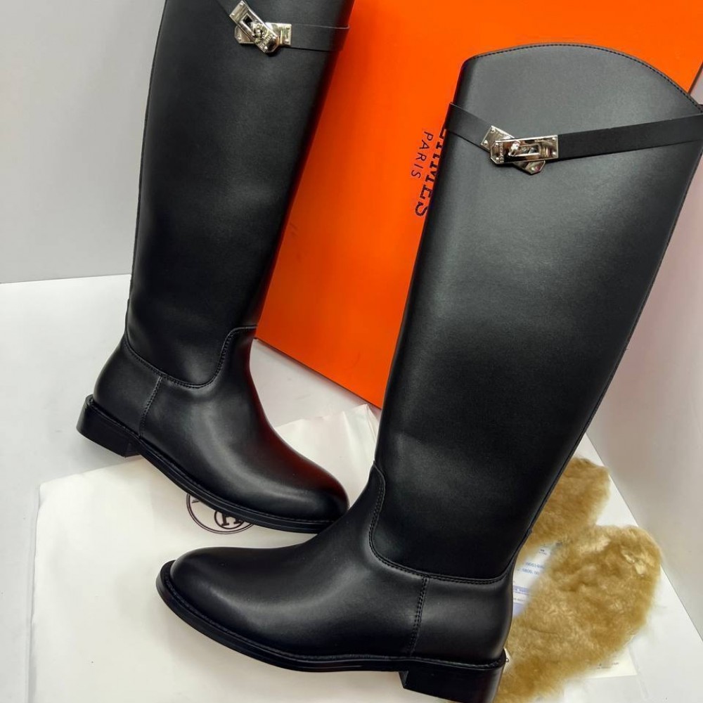 Сапоги Hermes Jumping Boot "Black" Сапоги Hermes Jumping Boot "Black"