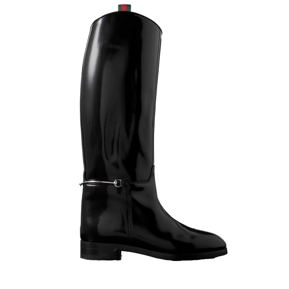 Сапоги Gucci с пряжкой Horsebit "Black" Сапоги Gucci с пряжкой Horsebit "Black"