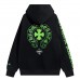 Худи Chrome Hearts "Black/Green"