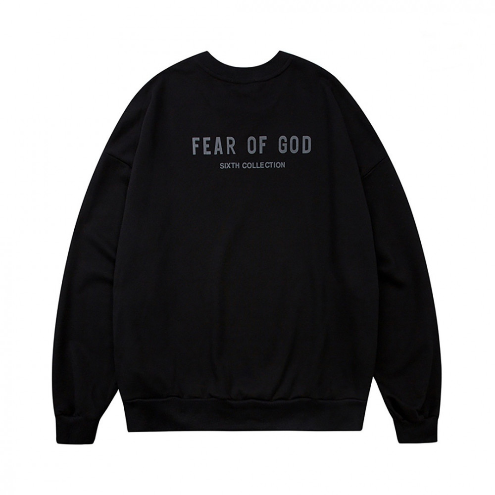 Свитшот Fear Of God Sixth Collection "Black"