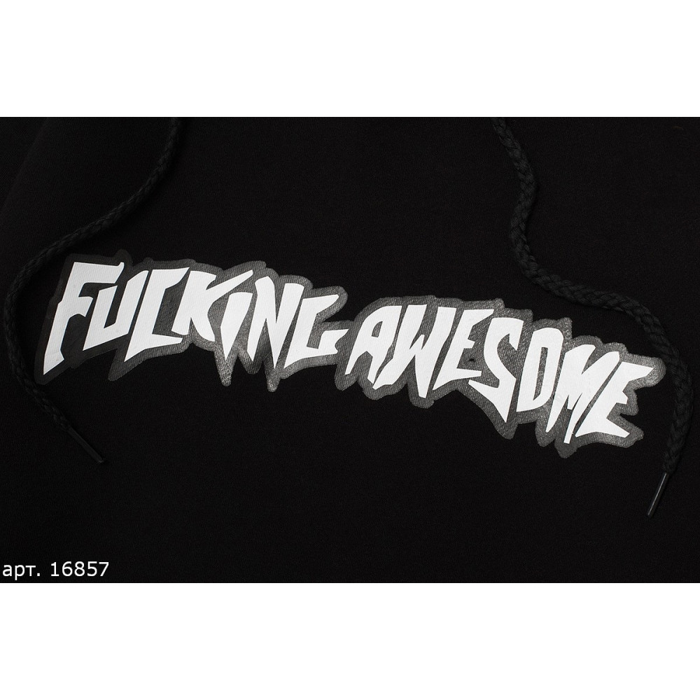 Худи Fucking Awesome "Black/White"