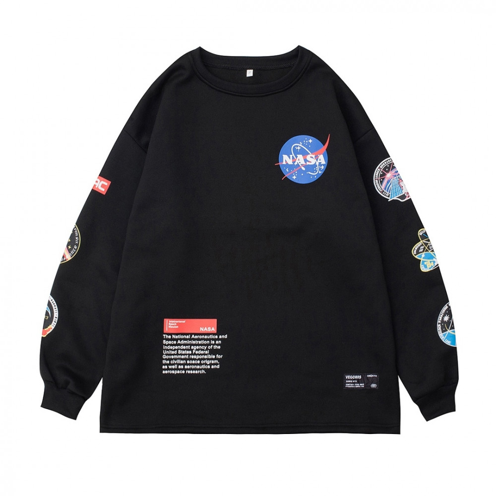 Свитшот Nasa "Black Planet"