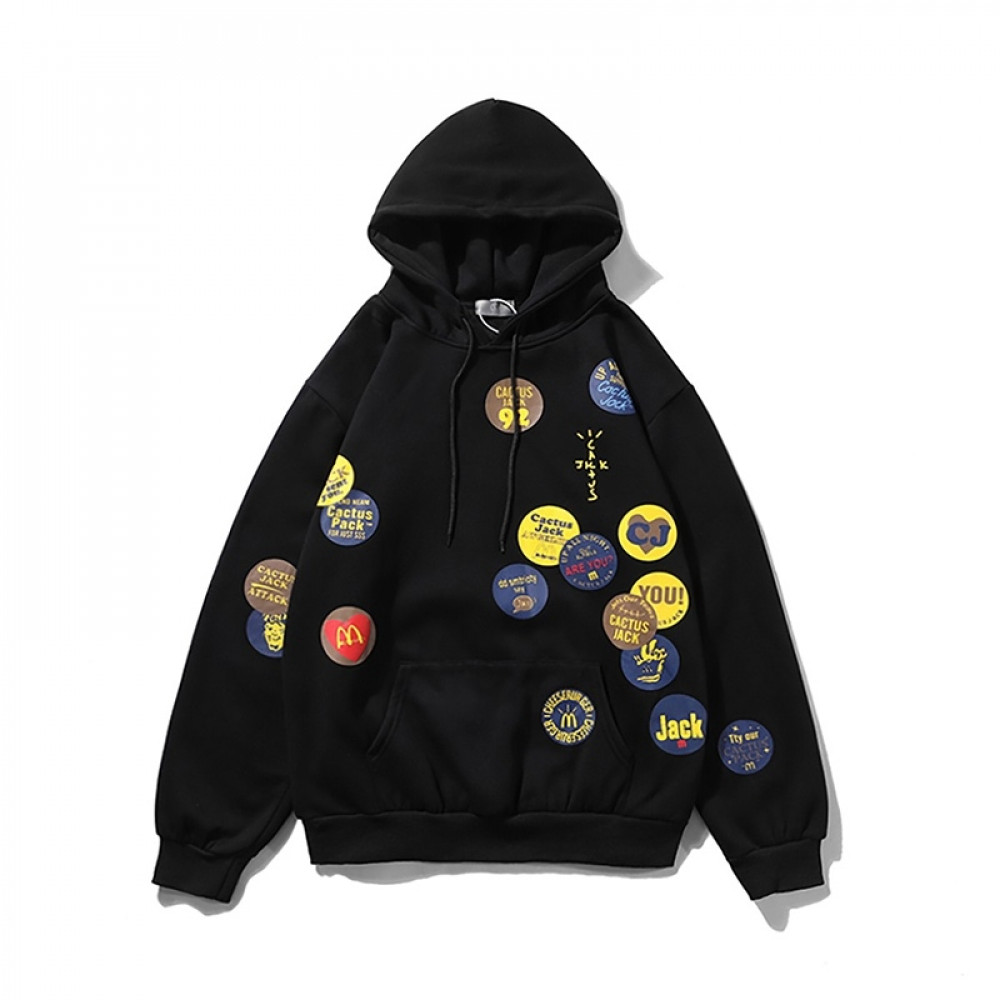 Худи Travis Scott x Cactus Jack "Black Color"