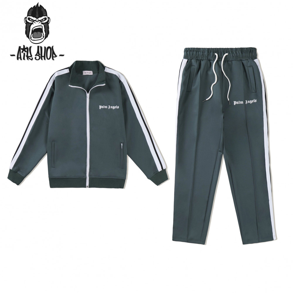 Костюм Palm Angels "Green/White"