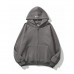 Худи на молнии Fear Of God Essentials "Grey"