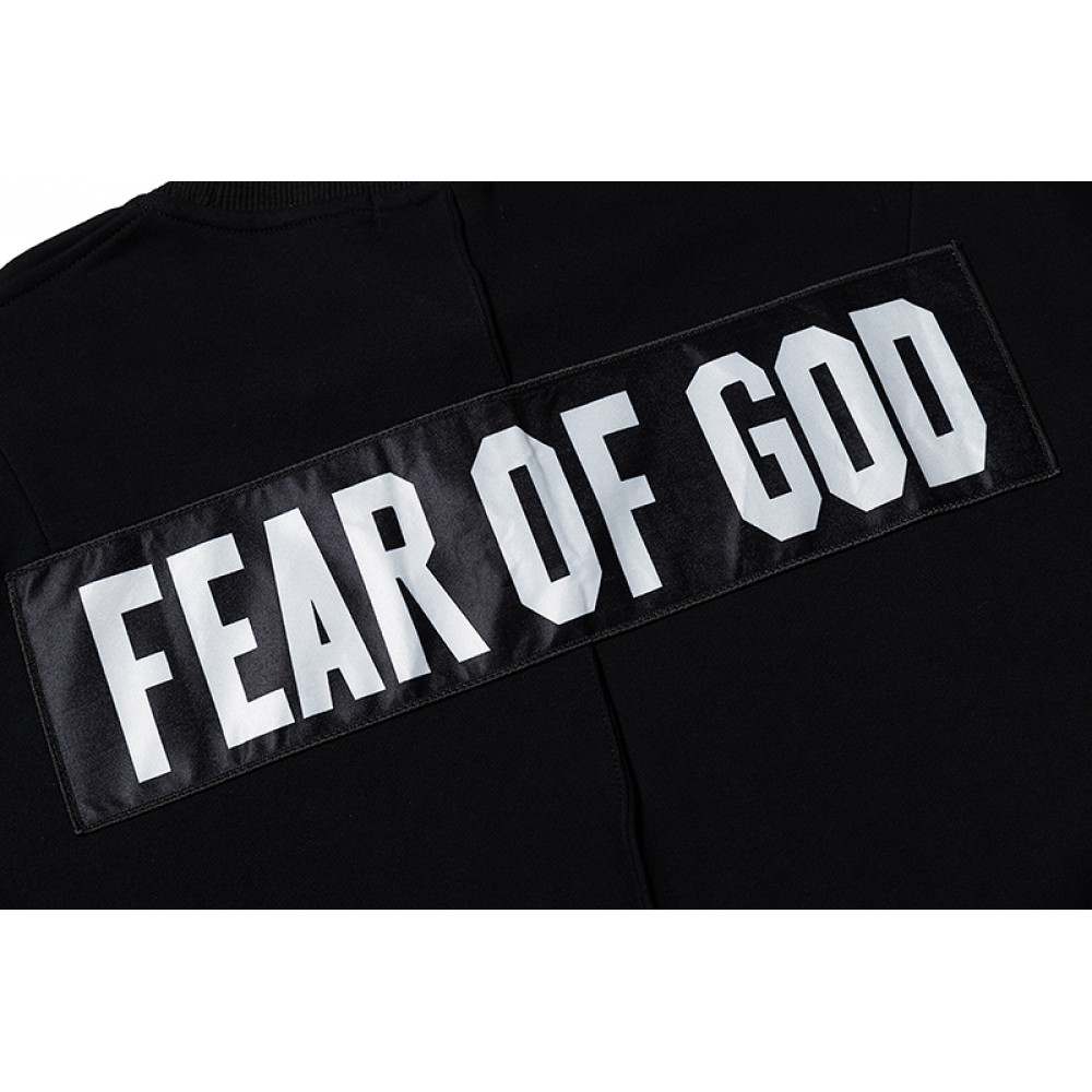 Свитшот Fear Of God FOG "Black"