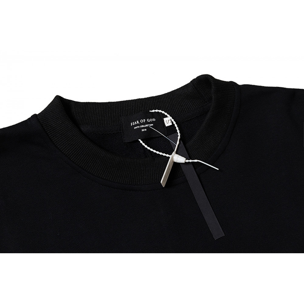 Свитшот Fear Of God FOG "Black"