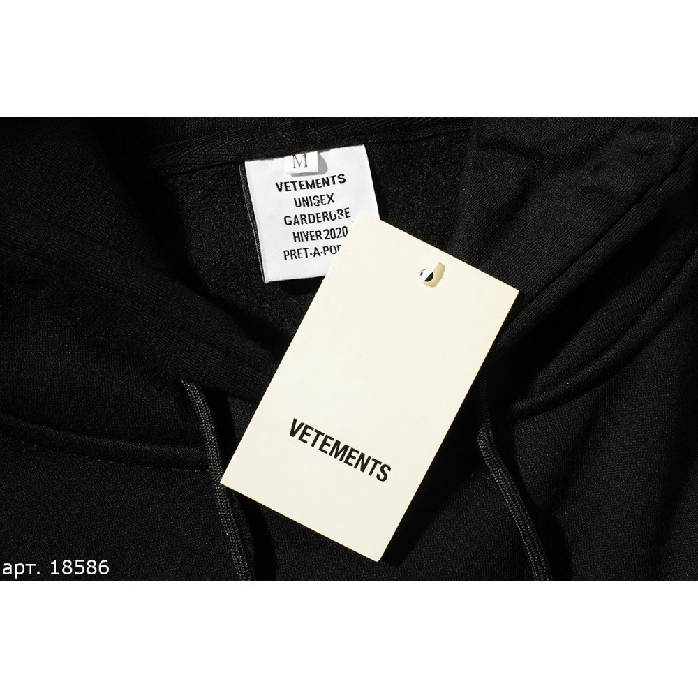 Худи Vetements "Black"