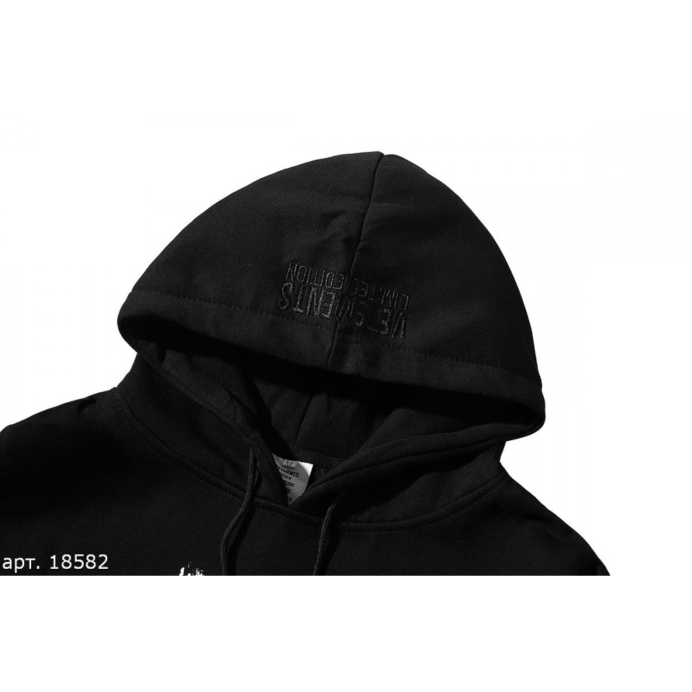 Худи Vetements "Black"
