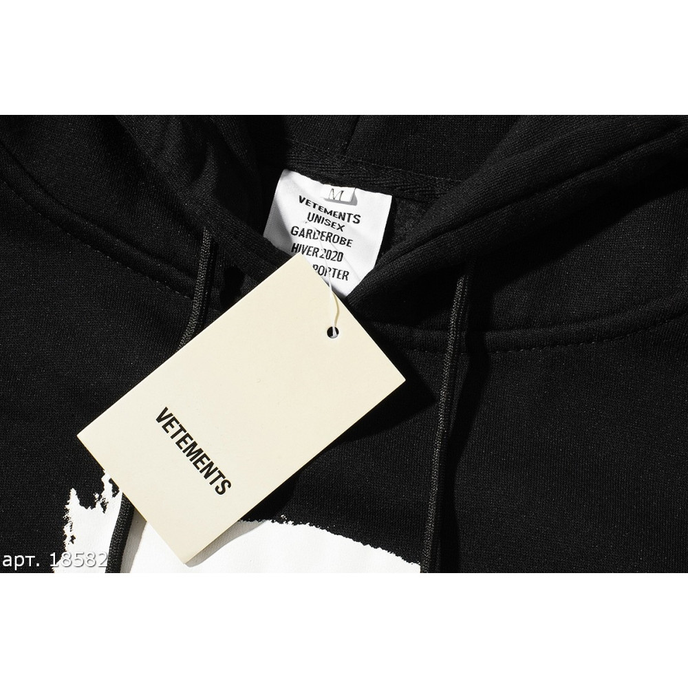 Худи Vetements "Black"